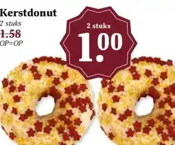 MCD Supermarkt Kerstdonut aanbieding