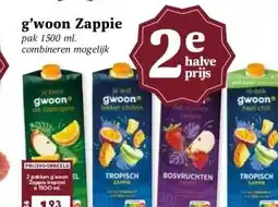 MCD Supermarkt g'woon Zappie aanbieding