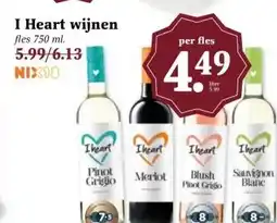MCD Supermarkt I Heart wijnen aanbieding