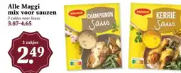 MCD Supermarkt Alle Maggi mix voor sauzen aanbieding