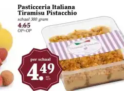 MCD Supermarkt Pasticceria Italiana Tiramisu Pistacchio aanbieding