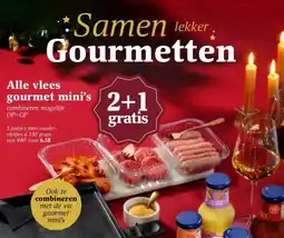 MCD Supermarkt Alle vlees gourmet mini's aanbieding