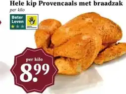 MCD Supermarkt Hele kip Provencaals met braadzak aanbieding