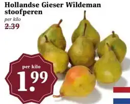 MCD Supermarkt Hollandse Gieser Wildeman stoofperen aanbieding