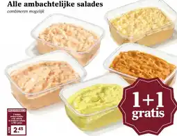 MCD Supermarkt Alle ambachtelijke salades aanbieding