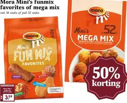 MCD Supermarkt Mora Mini's funmix favorites of mega mix aanbieding
