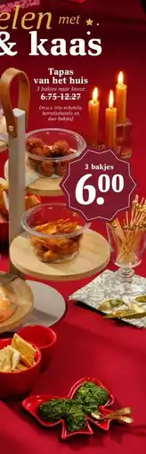 MCD Supermarkt Tapas van het huis aanbieding