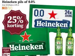 MCD Supermarkt Heineken pils of 0.0% aanbieding