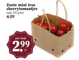 MCD Supermarkt Zoete mini tros cherrytomaatjes aanbieding