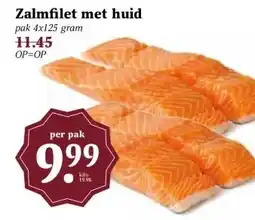 MCD Supermarkt Zalmfilet met huid aanbieding