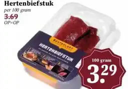 MCD Supermarkt Hertenbiefstuk aanbieding