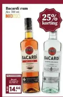MCD Supermarkt Bacardi rum aanbieding
