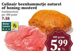 MCD Supermarkt Culinair beenhammetje naturel of honing-mosterd aanbieding