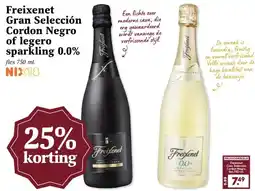 MCD Supermarkt Freixenet Gran Selección Cordon Negro of legero sparkling 0.0% aanbieding