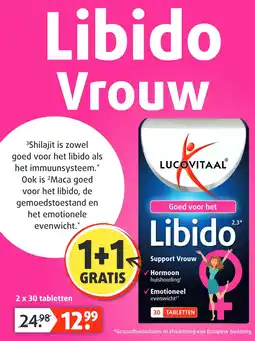 Lucovitaal Libido Vrouw aanbieding