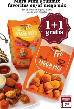 MCD Supermarkt Mora Mini's funmix favorites en/of mega mix aanbieding