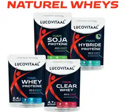 Lucovitaal NATUREL WHEYS aanbieding