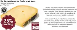 MCD Supermarkt De Rotterdamsche Oude stuk kaas aanbieding