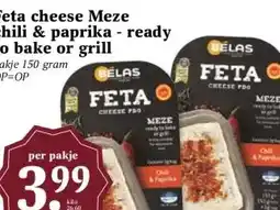 MCD Supermarkt Feta cheese Meze chili & paprika - ready to bake or grill aanbieding