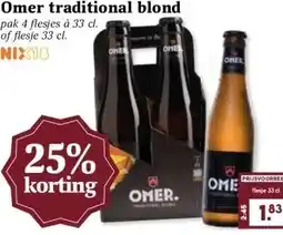 MCD Supermarkt Omer traditional blond aanbieding