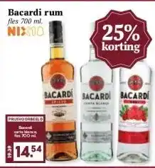 MCD Supermarkt Bacardi rum aanbieding