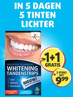 Lucovitaal WHITENING TANDENSTRIPS aanbieding