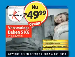 Lucovitaal Verzwarings Deken 5 KG aanbieding