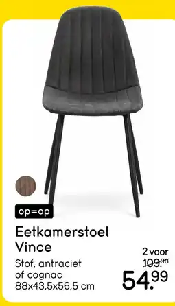 Leen Bakker Eetkamerstoel Vince aanbieding