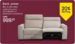 Leen Bakker Bank James aanbieding