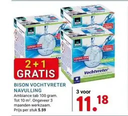 Kluswijs BISON VOCHTVRETER NAVULLING aanbieding