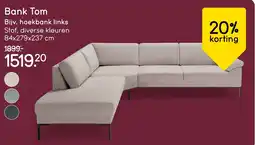Leen Bakker Bank Tom aanbieding