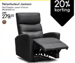 Leen Bakker Relaxfauteuil Jackson aanbieding