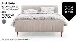 Leen Bakker Bed Lieke aanbieding