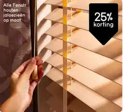 Leen Bakker Alle Fenstr houten jaloezieën op maat aanbieding