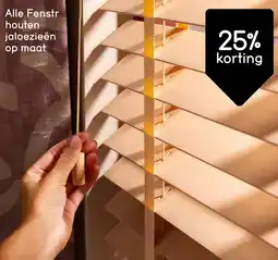 Leen Bakker Alle Fenstr houten jaloezieën op maat aanbieding