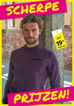 Jola Mode SWEATER DONKER PAARS aanbieding