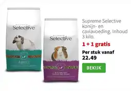Intratuin Supreme Selective konijn- en caviavoeding. Inhoud 3 kilo. aanbieding