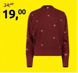 Jola Mode Trui BORDEAUX aanbieding