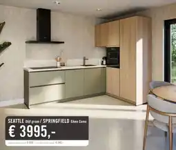 Keukendepot SEATTLE / SPRINGFIELD aanbieding