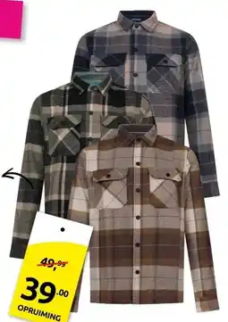 Jola Mode OVERHEMD LM BEIGE aanbieding