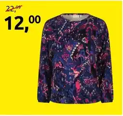 Jola Mode Shirt KOBALT aanbieding