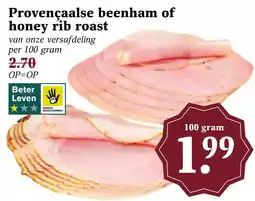 CoopCompact Provençaalse beenham of honey rib roast aanbieding