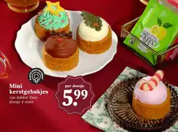 Coop Mini kerstgebakjes aanbieding