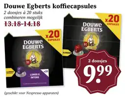 CoopCompact Douwe Egberts koffiecapsules aanbieding