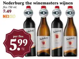 Coop Nederburg the winemasters wijnen aanbieding