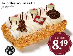 CoopCompact Kerstslagroomschnitte aanbieding