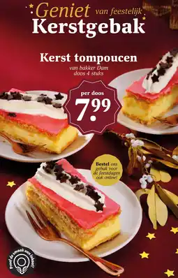 CoopCompact Kerst tompoucen aanbieding