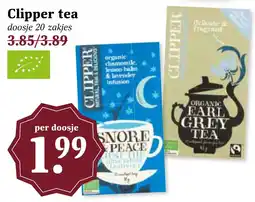 CoopCompact Clipper tea aanbieding