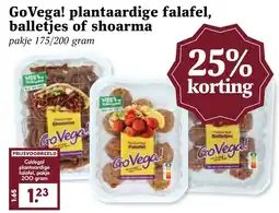 CoopCompact GoVega! plantaardige falafel, balletjes of shoarma aanbieding