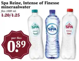 CoopCompact Spa Reine, Intense of Finesse mineraalwater aanbieding